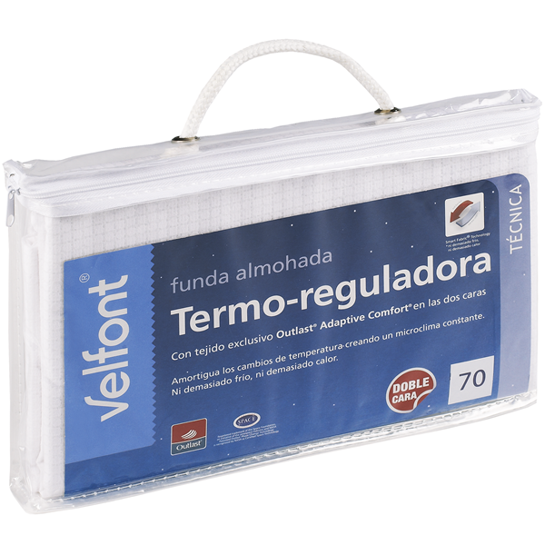 Funda de almohada termo reguladora 