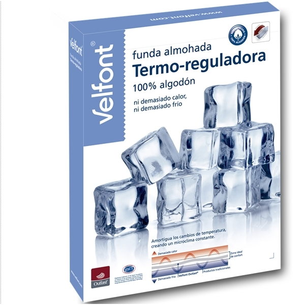 Funda Almohada Termo-reguladora Velfont
