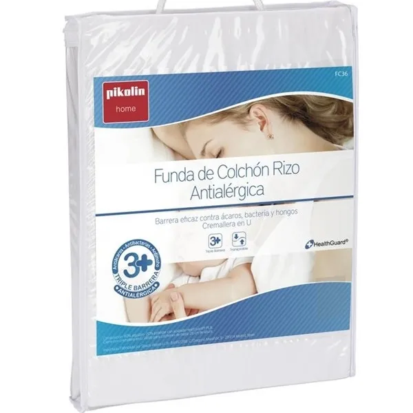 Funda colchón Rizo Antialergénica Pikolin