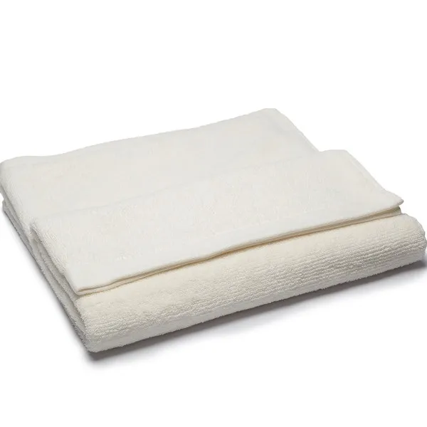 Toallas 100% algodón orgánico 570 gr Risart crema