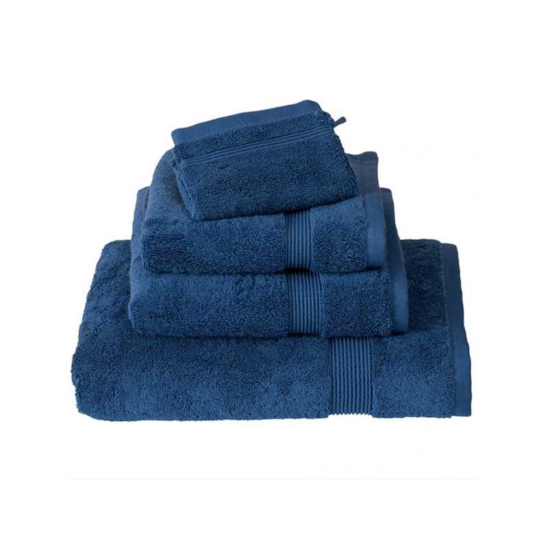 Toallas 100 algodón 700 gr Supima Risart azul medio