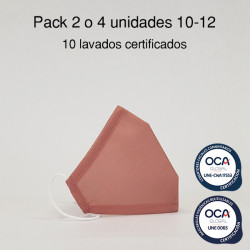 Mascarilla higiénica reutilizable Maquillaje Infantil UNE 0065 y CWA 17553  Pack 2 o 4 ud