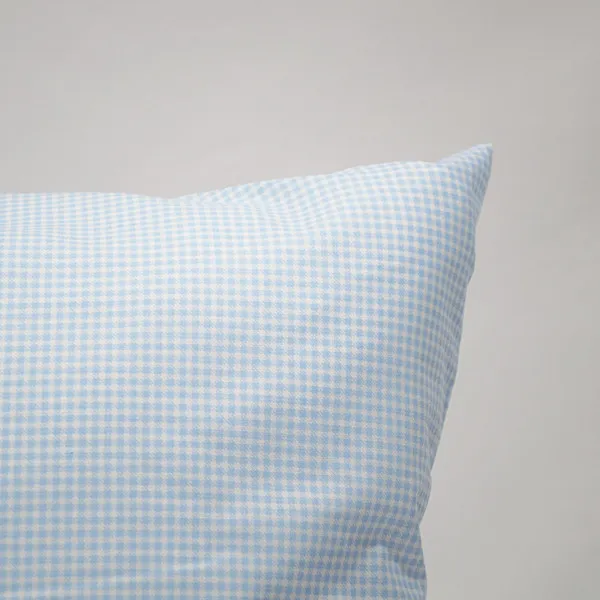 Cojín Vichy  azul Tena