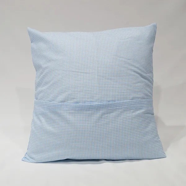 Cojín Vichy  azul Tena