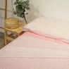 Juego sábanas Estrellas rosa largo especial