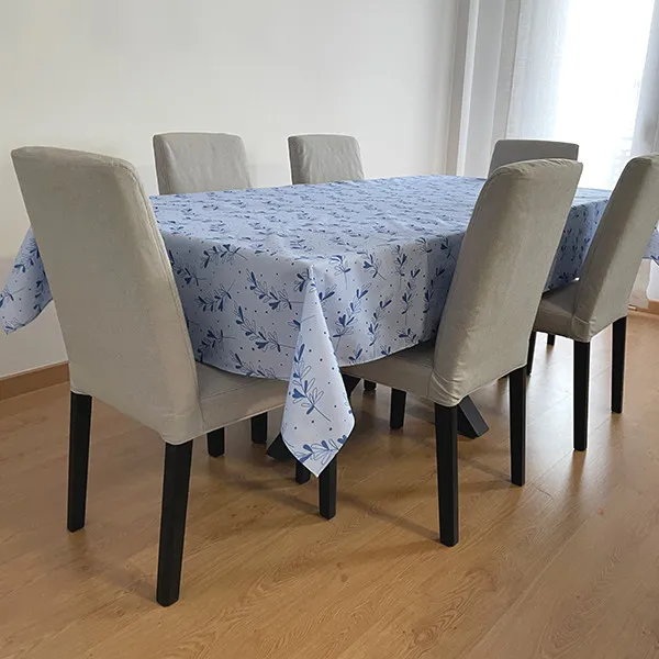 Mantel Antimanchas Hojas