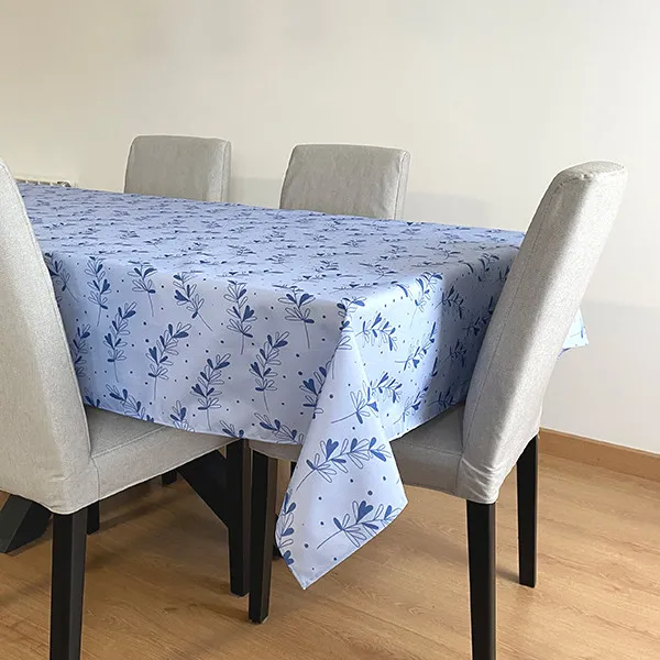 Mantel Antimanchas Hojas