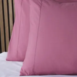 Funda almohada Venecia Bassols - Percal 200 hilos con vainica