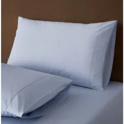 Funda almohada Venecia Bassols - Percal 200 hilos con vainica