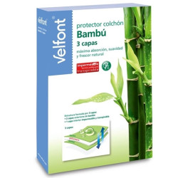 Protector colchón Velfont Bambú 3 capas Impermeable